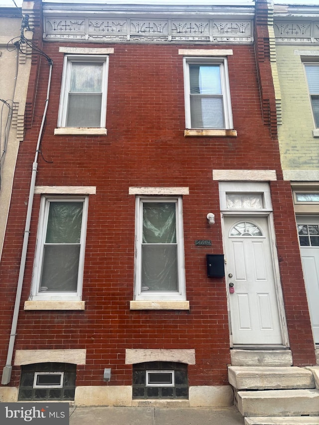 2739 W Harper St W, Philadelphia, PA 19130 - view of property featuring brick siding and entry steps
