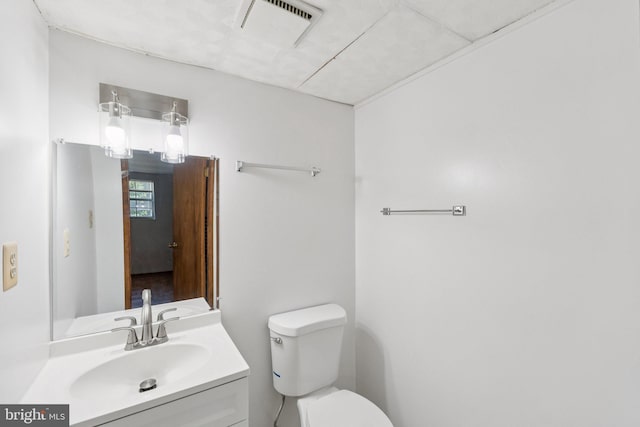6 Flower Hill Ct, Gaithersburg, MD 20879 - bathroom with vanity and toilet