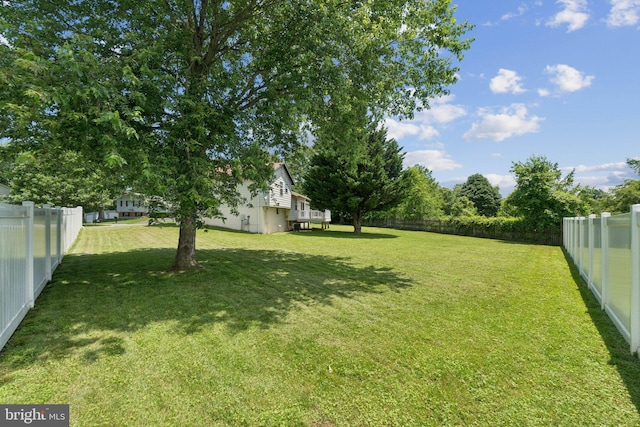 6 Flower Hill Ct, Gaithersburg, MD 20879 - view of fenced backyard
