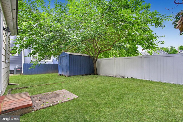 322 W End Ave, Cambridge, MD 21613 - fenced backyard with a shed