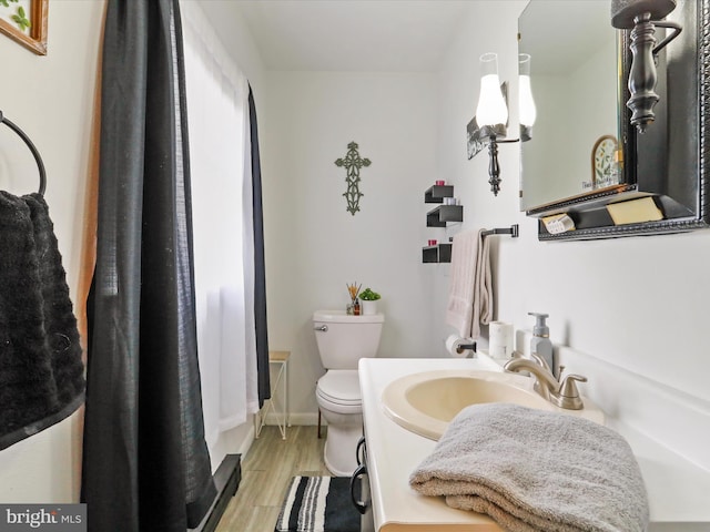 15606 Winslow St SW, Cresaptown, MD 21502 - full bath with vanity and wood finished floors