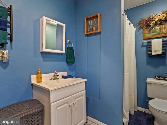 15606 Winslow St SW, Cresaptown, MD 21502 - bathroom with vanity and a shower with curtain