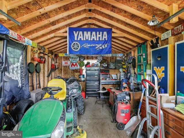 15606 Winslow St SW, Cresaptown, MD 21502 - storage area with a garage