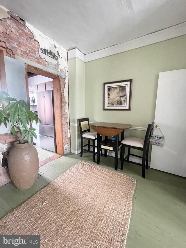 3427 Livingston St, Philadelphia, PA 19134 - dining room with hardwood / wood-style flooring