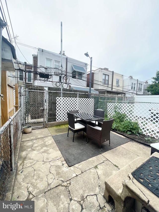 3427 Livingston St, Philadelphia, PA 19134 - view of patio / terrace featuring outdoor dining space