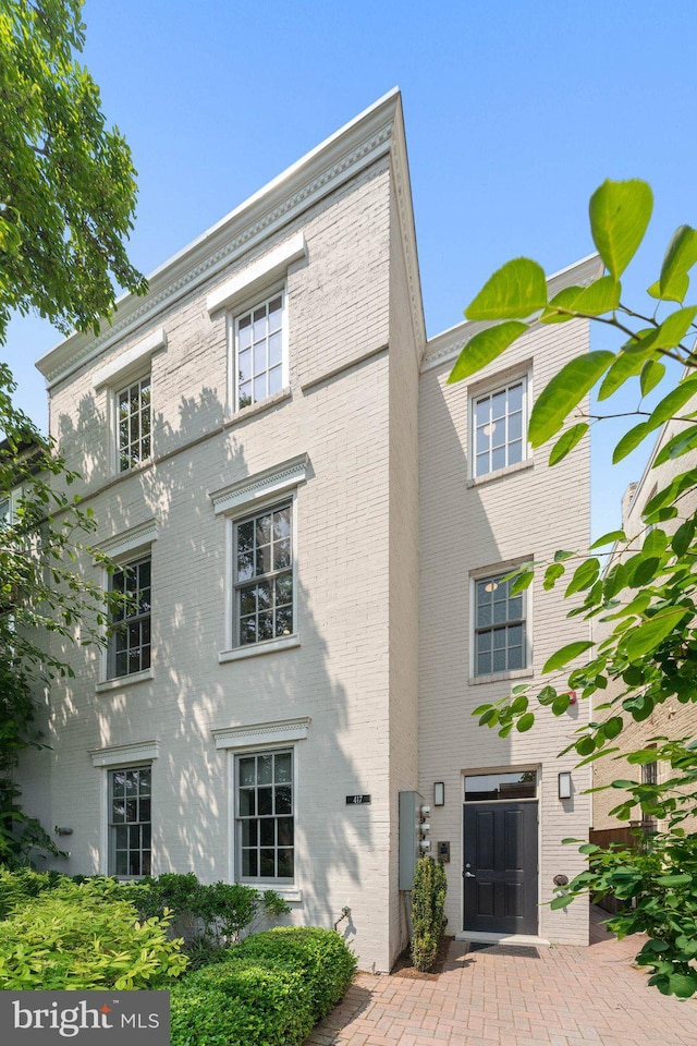 417 4th St SE Unit 2, Washington, DC 20003 - view of front facade featuring brick siding
