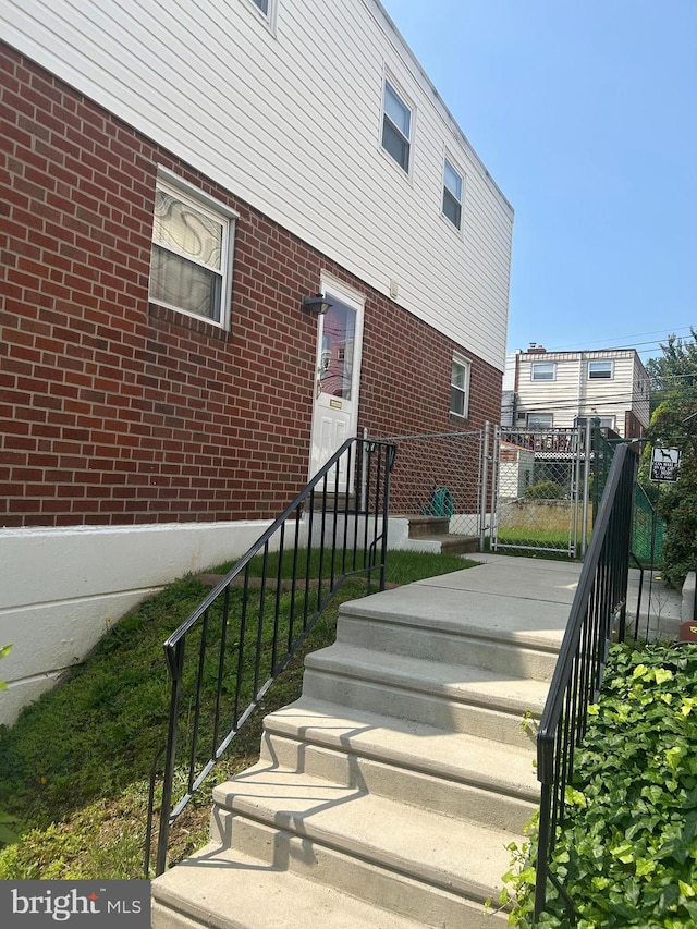 3532 Primrose Rd, Philadelphia, PA 19114 - view of exterior entry featuring brick siding