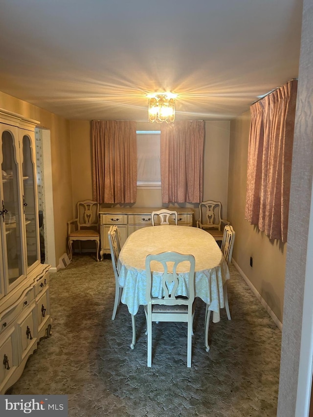 3532 Primrose Rd, Philadelphia, PA 19114 - dining space with dark carpet