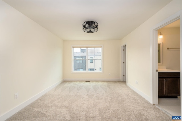 407 Fennel Rd, Crozet, VA 22932 - unfurnished bedroom with light carpet and ensuite bathroom