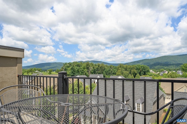 407 Fennel Rd, Crozet, VA 22932 - balcony featuring a mountain view