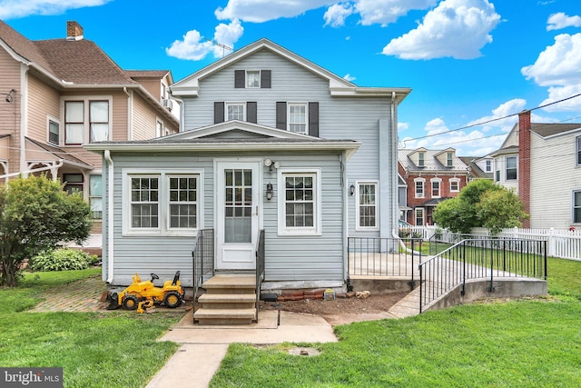 123 N 2nd St, Newport, PA 17074 - back of house featuring entry steps