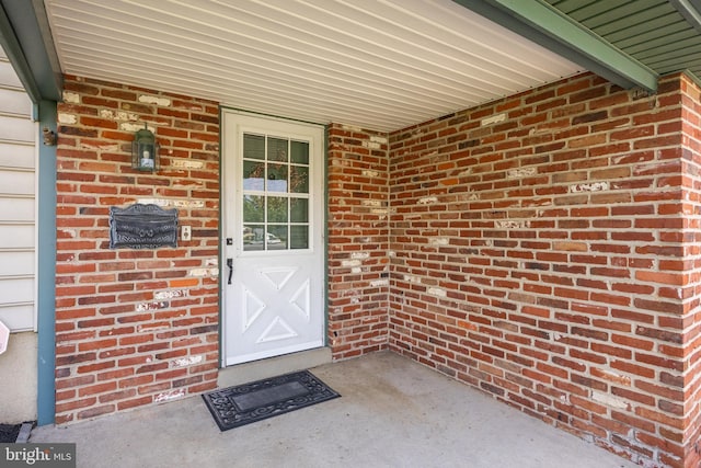 177 Antietam Rd, Delran, NJ 08075 - property entrance featuring brick siding