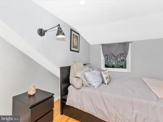 507 Kerwin Ct, Silver Spring, MD 20901 - bedroom with vaulted ceiling, wood finished floors, and recessed lighting