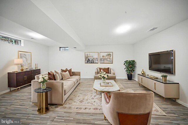 4362 Varnum Pl NE, Washington, DC 20017 - living room featuring wood finished floors and baseboards