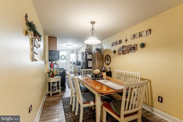 1512 S 2nd St, Philadelphia, PA 19147 - dining room featuring wood finished floors