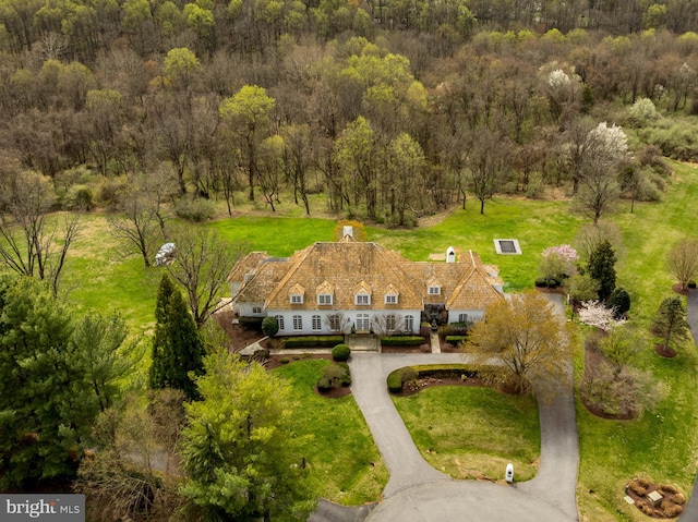 14000 Crossland Ln, Gaithersburg, MD 20878 - view from above of property featuring a forest