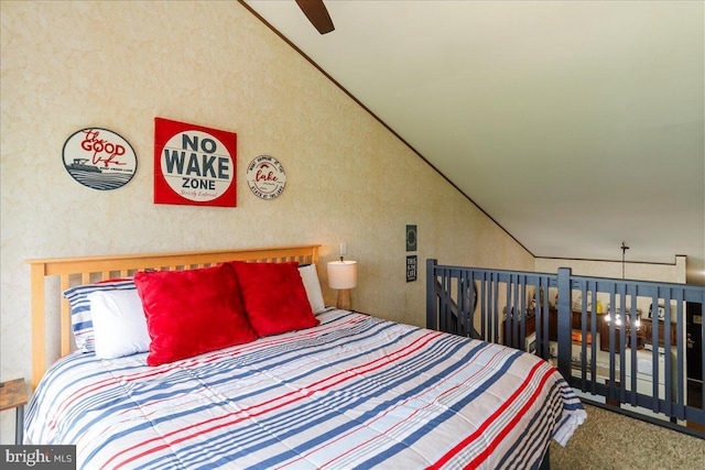 20160 Garrett Hwy Unit H708, Oakland, MD 21550 - carpeted bedroom with lofted ceiling