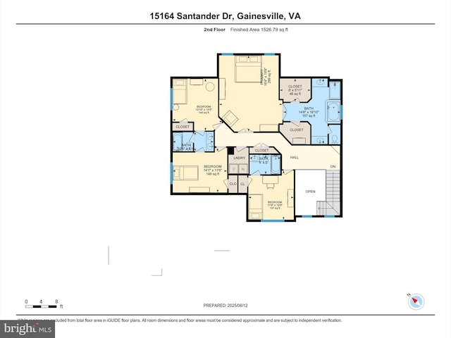 15164 Santander Dr, Gainesville, VA 20155 - view of floor plan / room layout