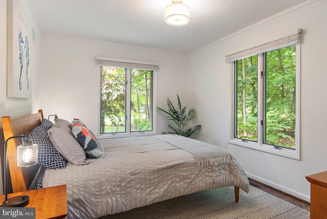 4 Bunkers Ct, Grasonville, MD 21638 - bedroom featuring wood finished floors and ornamental molding