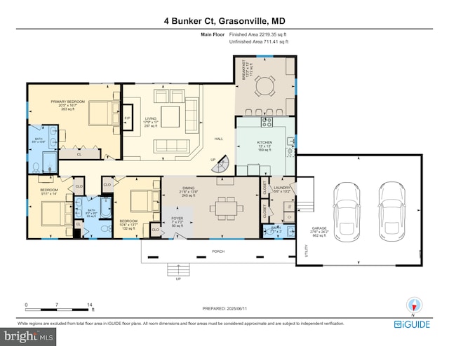 4 Bunkers Ct, Grasonville, MD 21638 - view of home floor plan