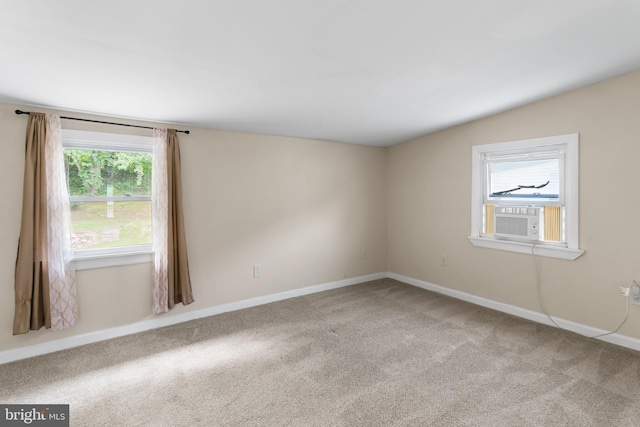 1557 Fairview Ave, Langhorne, PA 19047 - spare room with cooling unit and carpet floors
