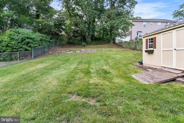 1557 Fairview Ave, Langhorne, PA 19047 - fenced backyard with a shed