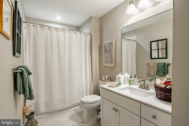 621 Thomas Penn Dr, West Grove, PA 19390 - bathroom with vanity and tile patterned flooring
