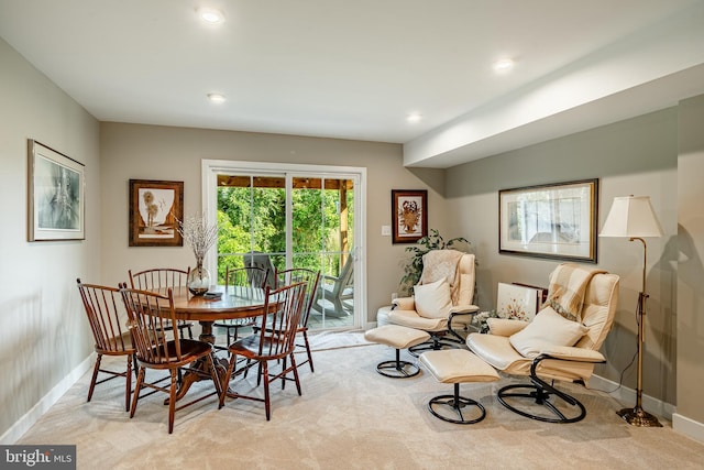 621 Thomas Penn Dr, West Grove, PA 19390 - dining room featuring recessed lighting and carpet