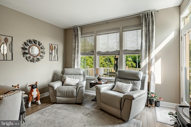 621 Thomas Penn Dr, West Grove, PA 19390 - living area with healthy amount of natural light and wood finished floors