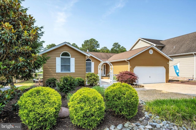 352 Ocean, Ocean Pines, MD 21811 - view of front of home with an attached garage and driveway