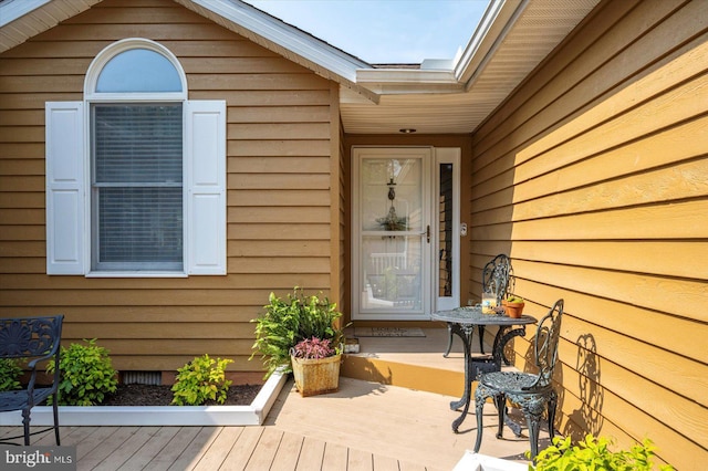 352 Ocean, Ocean Pines, MD 21811 - property entrance with crawl space