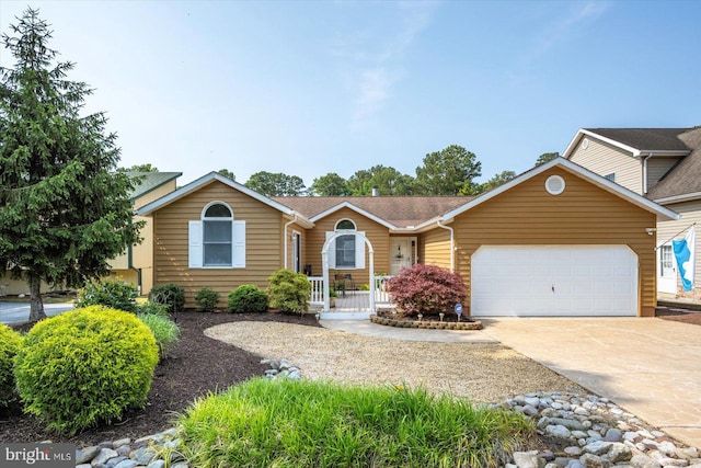 352 Ocean, Ocean Pines, MD 21811 - ranch-style house featuring an attached garage and concrete driveway