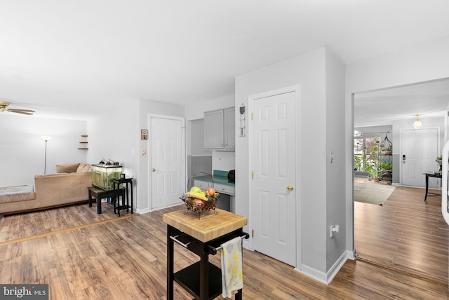 17391 Arrowood Pl, Round Hill, VA 20141 - living room featuring wood finished floors and baseboards