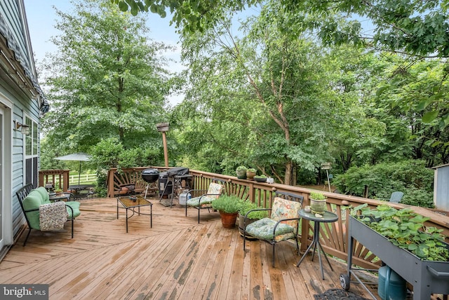 17391 Arrowood Pl, Round Hill, VA 20141 - deck featuring area for grilling