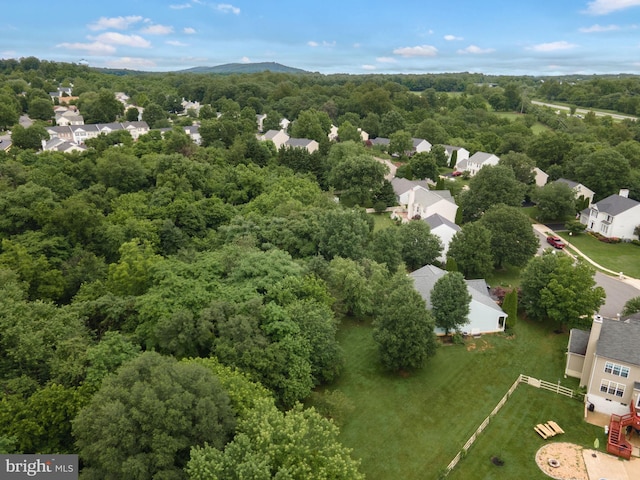 17391 Arrowood Pl, Round Hill, VA 20141 - aerial view of residential area with a forest