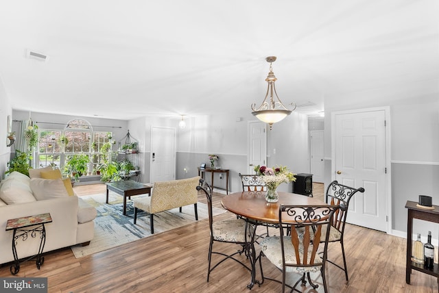 17391 Arrowood Pl, Round Hill, VA 20141 - dining space featuring light wood-type flooring