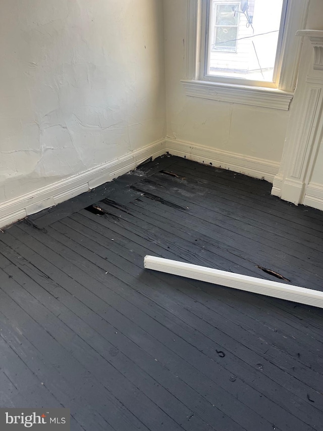 1218 Myrtle Ave, Baltimore, MD 21217 - empty room with hardwood / wood-style flooring