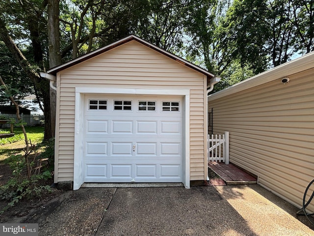 1002 Emerald, Haddon Township, NJ 08108 - detached garage with asphalt driveway