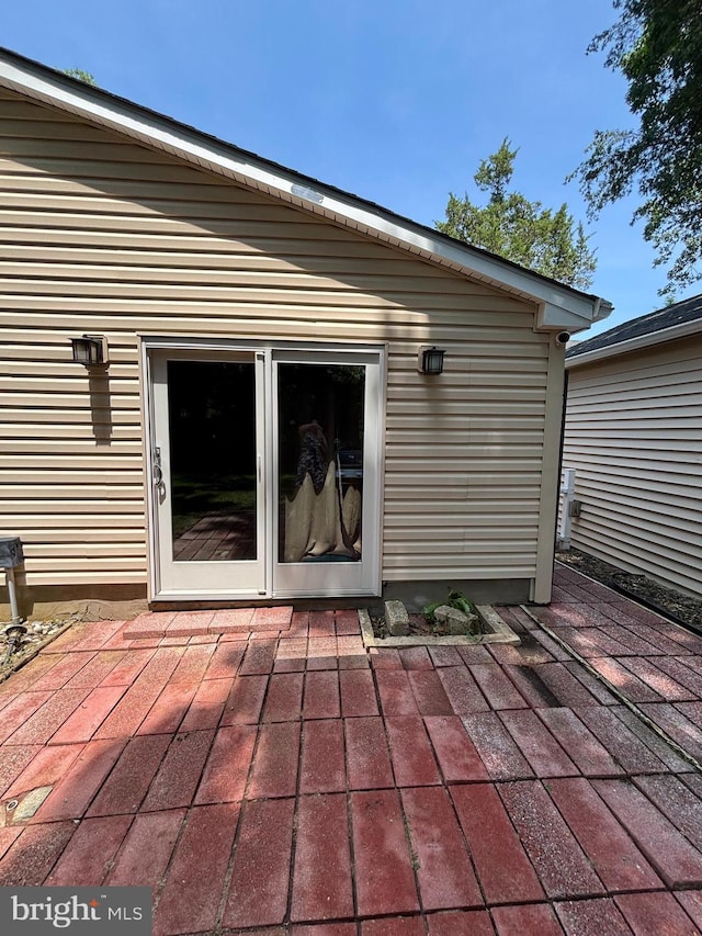 1002 Emerald, Haddon Township, NJ 08108 - back of property with a patio area
