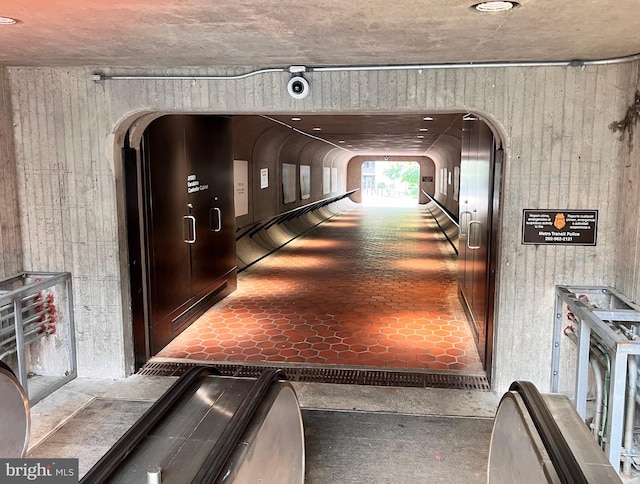 5715 Brewer House Cir Unit 301, North Bethesda, MD 20852 - detailed view of a security system and arched walkways
