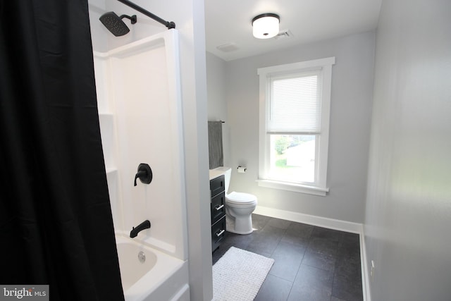 126 E Third St, Lansdale, PA 19446 - bathroom featuring tile patterned floors, vanity, and shower / tub combo
