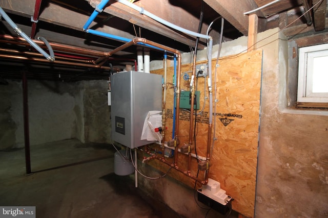 126 E Third St, Lansdale, PA 19446 - basement with water heater