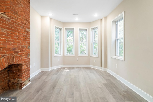 4136 Pennsgrove St, Philadelphia, PA 19104 - unfurnished living room with healthy amount of natural light, wood finished floors, and recessed lighting