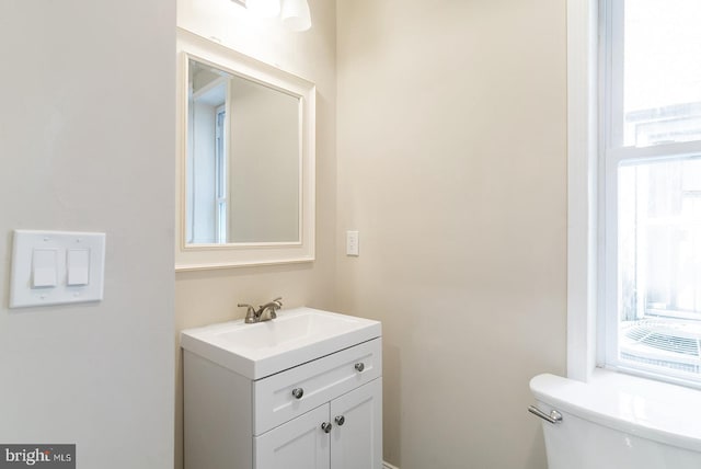 4136 Pennsgrove St, Philadelphia, PA 19104 - bathroom with toilet and vanity