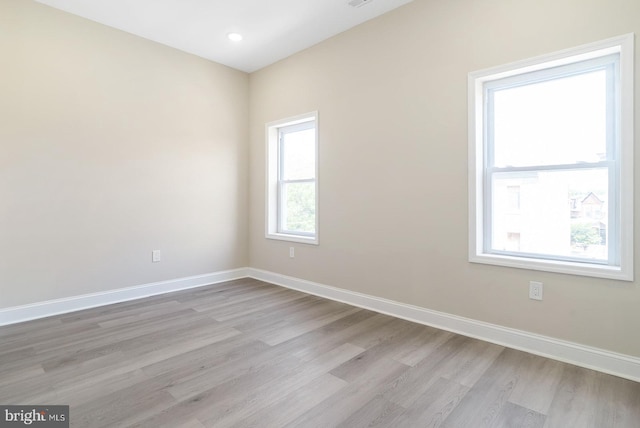 4136 Pennsgrove St, Philadelphia, PA 19104 - spare room featuring light wood finished floors and baseboards