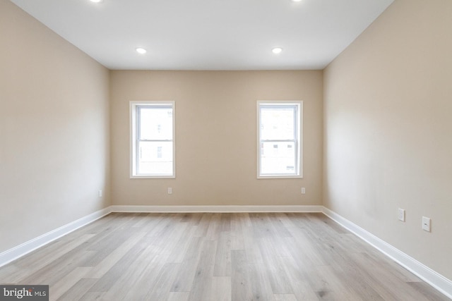 4136 Pennsgrove St, Philadelphia, PA 19104 - spare room featuring light wood-style floors and recessed lighting