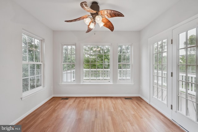 14608 Turara Ct, Haymarket, VA 20169 - unfurnished sunroom featuring french doors