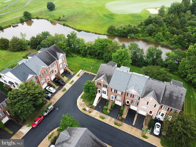 14608 Turara Ct, Haymarket, VA 20169 - bird's eye view of a large body of water and a golf club