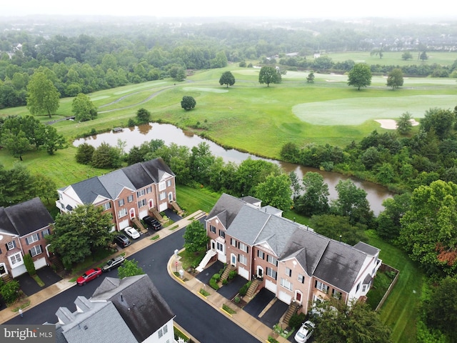 14608 Turara Ct, Haymarket, VA 20169 - bird's eye view of a large body of water and a local golf course