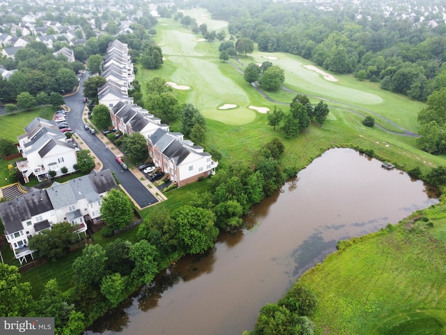 14608 Turara Ct, Haymarket, VA 20169 - bird's eye view of a nearby body of water and a golf club